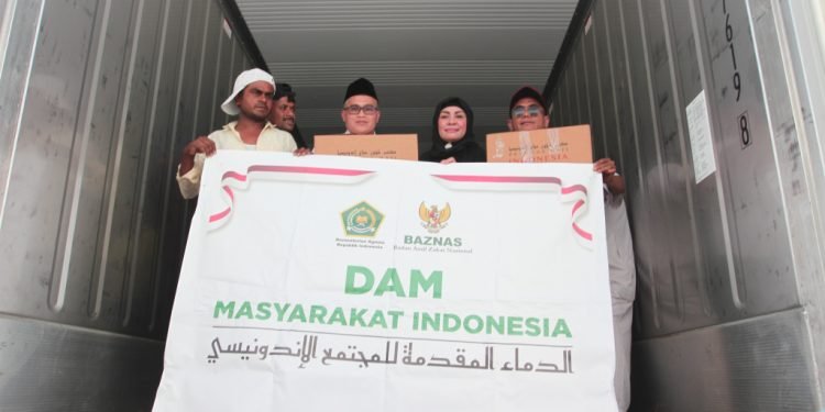 Pertama Kali, DAM 3.000 Daging Kambing Petugas dan Jemaah Haji Dikirim Ke Tanah Air
