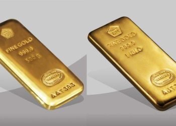 Harga emas produksi Antam dan UBS di Pegadaian