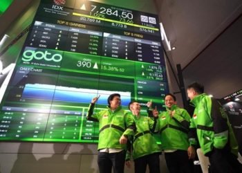 Saham emiten teknologi PT GoTo