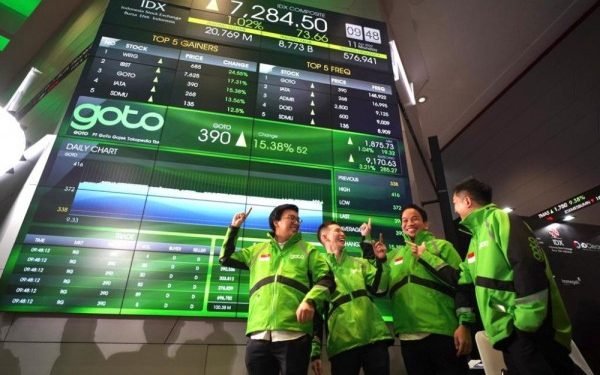 Saham emiten teknologi PT GoTo