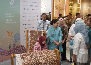 Presiden Apresiasi Para Pelaku Batik di Tanah Air