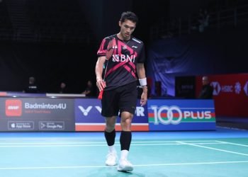 Jonatan Christie Kandas di Australia Open 2023
