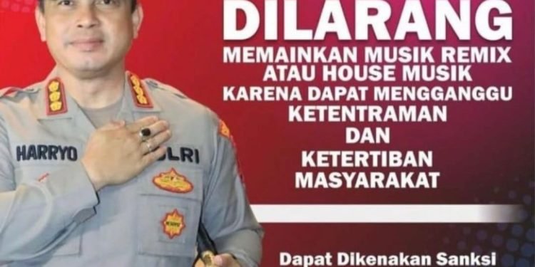 Memainkan Musik Remix di Palembang Terancam Denda Rp 5 Juta