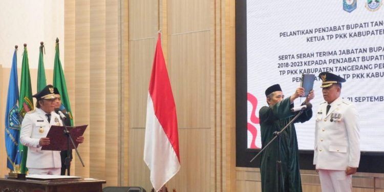 Andy Ony Prihartono Dilantik Jadi Pj Bupati Tangerang