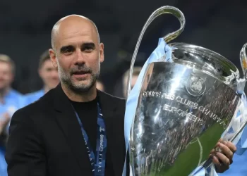 Pep Guardiola Pelatih Terbaik UEFA 202/22023