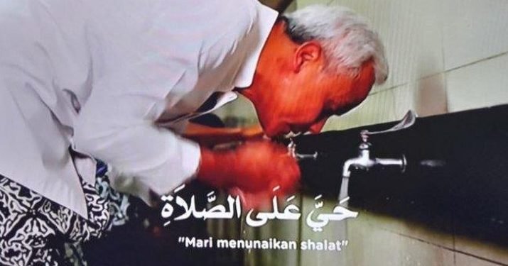 Kemunculan Ganjar Di Tayangan Adzan Tuai Polemik