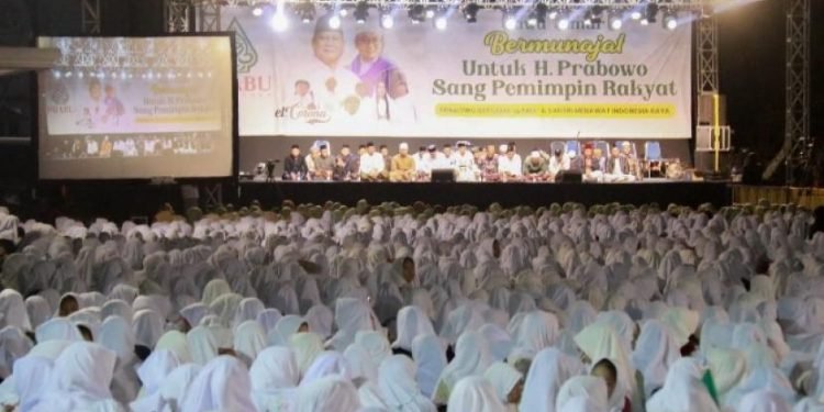 Para Gus Se-Jawa Timur Istiqamah Pilih Prabowo