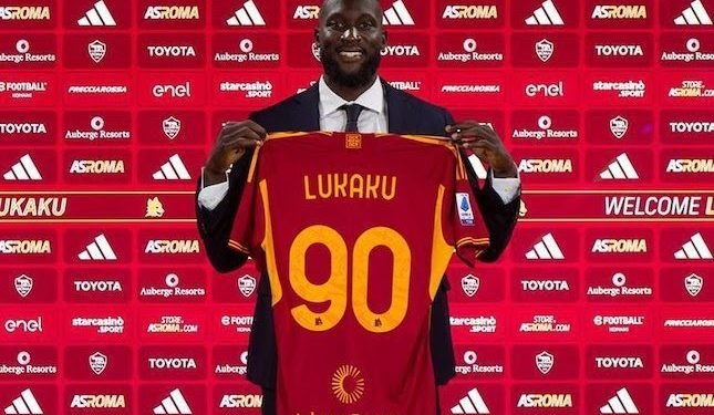 Romelu Lukaku Gabung AS Roma