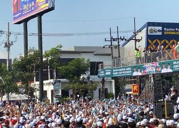 “1,2 Juta Orang “ Ramaikan Jalan Sehat Anies-Cak Imin di Sidoarjo