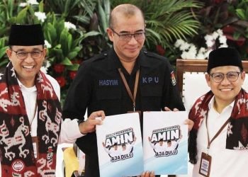 Anies dan Muhaimin di KPU