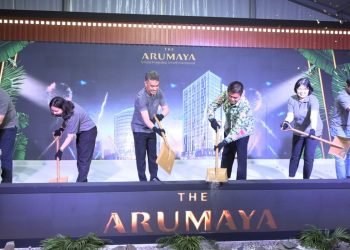 Gedung Arumaya Office akan terdiri dari 19 lantai area perkantoran dan total bangunan 23 lantai yang dibangun di komplek terpadu The Arumaya dengan lahan seluas 2,5 hektare