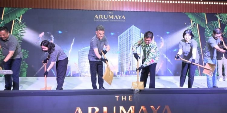 Gedung Arumaya Office akan terdiri dari 19 lantai area perkantoran dan total bangunan 23 lantai yang dibangun di komplek terpadu The Arumaya dengan lahan seluas 2,5 hektare