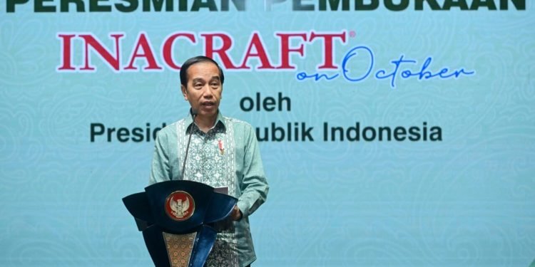 Jokowi Buka Inacraft 2023, Pameran Kerajinan Terbesar di Asia Tenggara