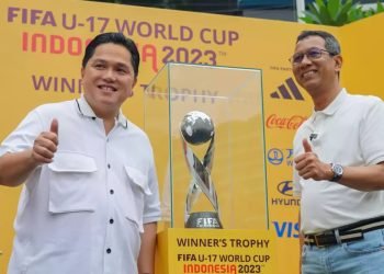 Akhir Pekan Ini Warga Surabaya Bisa Melihat Trofi Piala Dunia U-17