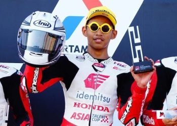 Veda Ega Pratama Juara IATC Mandalika