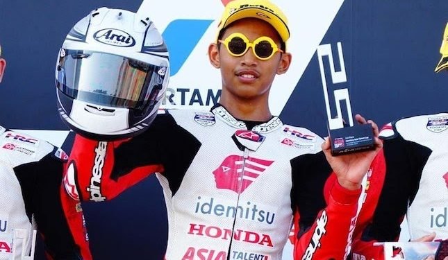 Veda Ega Pratama Juara IATC Mandalika