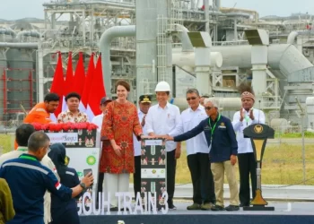 dengan beroperasinya proyek Tangguh Train 3, maka target Indonesia mencapai produksi gas 12 BSCFD gas pada 2030 bisa tercapai.