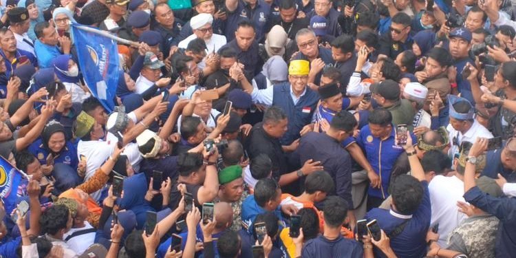 Janji Manis Anies Bangun Stadion Berstandar FIFA di Sumut