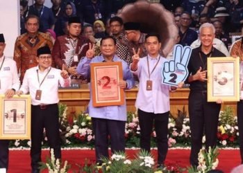 Nomor Urut Pilpres 2024: Anies 1, Prabowo 2, Ganjar 3