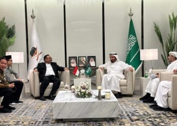 Bertemu di Jeddah, Menag Yaqut dan Menhaj Taufiq Bahas Persiapan Haji 1445 H