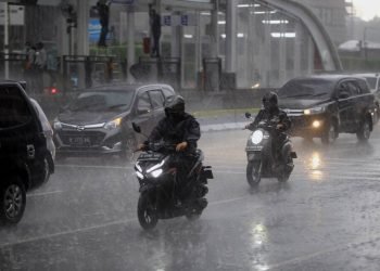 Cuaca Jabodetabek Hari Ini : Hujan dari Pagi hingga Siang Hari