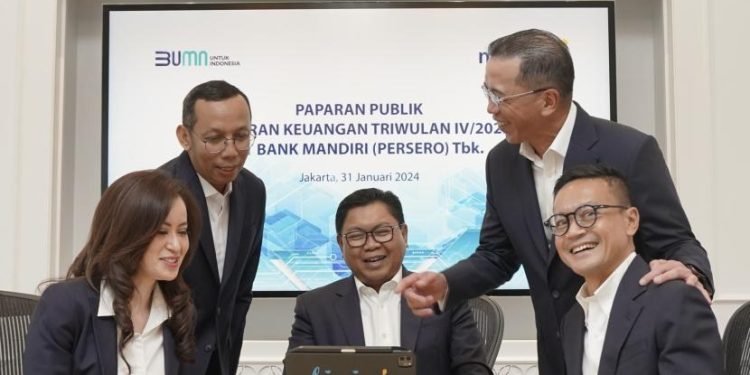 Bank Mandiri menorehkan laba bersih sebesar Rp 55,1 triliun atau tumbuh 33,7 persen secara year on year (YoY)