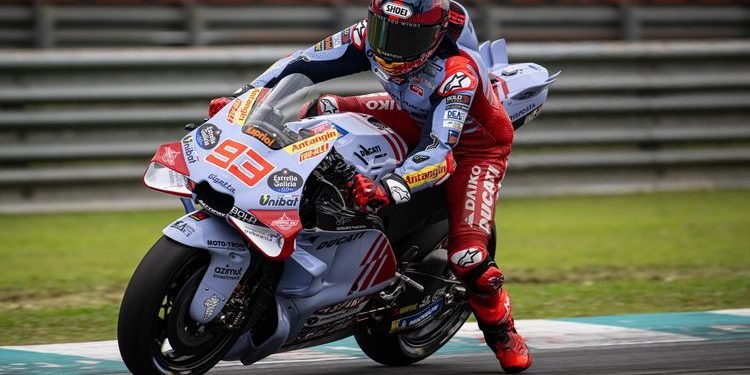 Kecelakaan Perdana Marc Marquez Tunggangi Ducati