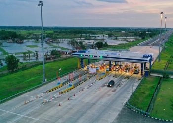 Badan Pengatur Jalan Tol (BPJT) menyatakan ada 15 ruas JTTS sepanjang 884,5 Km telah beroperasi (13/02/2024)