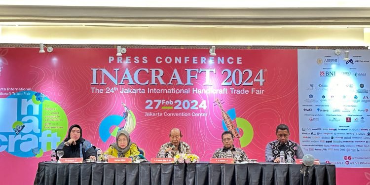 Diikuti 1.500 UMKM, Pameran Inacraft 2024 Siap Digelar