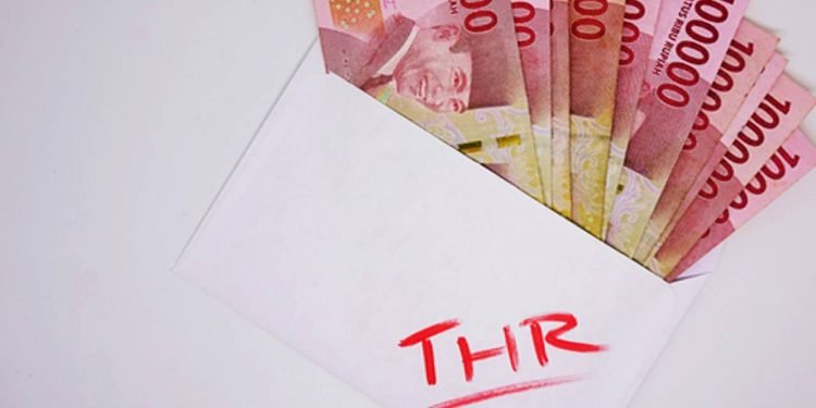 Tunjangan hari raya (THR) per 24 Maret 2024 telah disalurkan sebanyak Rp 13,4 triliun