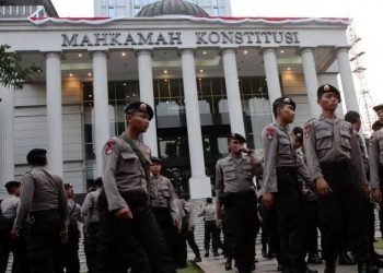 Polri Turunkan 377 Personel Amankan Sidang Sengketa Pilpres di MK