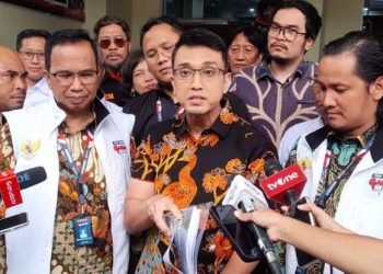 Datangi Polda Metro Jaya Kasus Aiman Witjaksono SP3