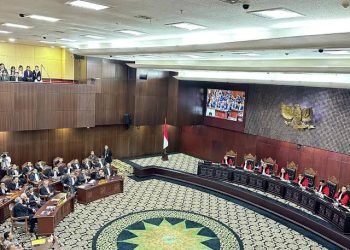 5 Hakim Tolak Gugatan Pilpres AMIN, 3 Hakim Dissenting Opinion