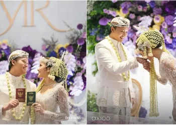 Rizky Febian dan Mahalini Resmi Menikah