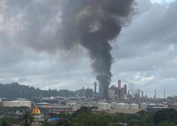 Kilang Pertamina Balikpapan Kebakaran
