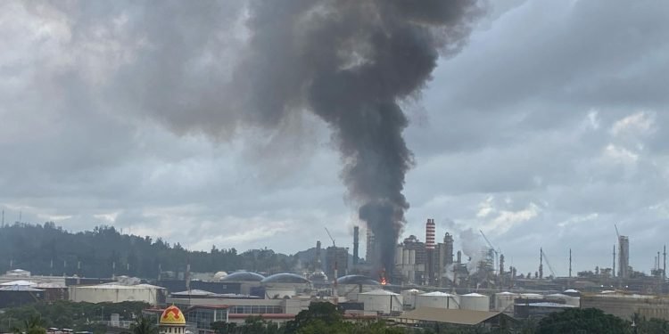 Kilang Pertamina Balikpapan Kebakaran