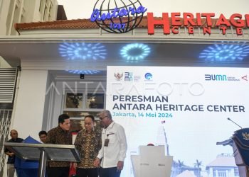 Kantor Redaksi Baru Antara di Pasar Baru, Jakarta Pusat ini, digadang-gadang akan menjadi destinasi wisata sejarah dan jurnalisme.