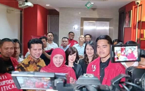 Gibran-Kaesang Kompak Dukung Khofifah di Pilgub Jatim