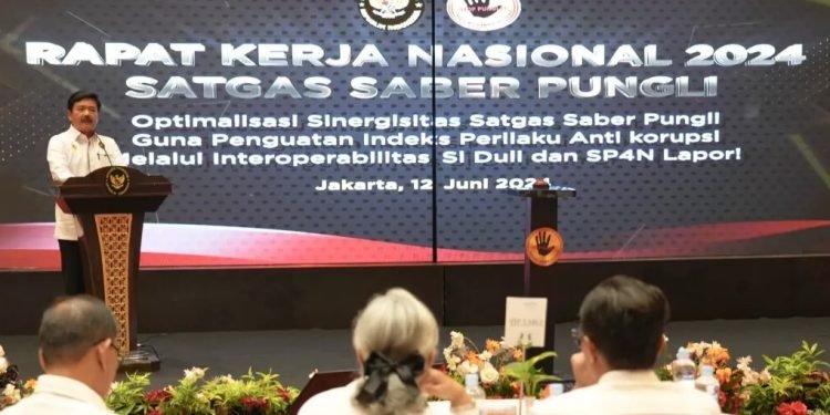 Menteri Koordinator Bidang Politik, Hukum, dan Keamanan Marsekal TNI (Purn) Hadi Tjahjanto