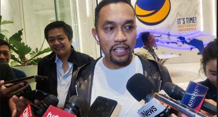 Bendaharan Partai Nasdem Sahroni Kembalikan Uang Rp860 Juta ke KPK