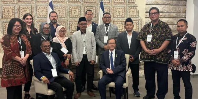 Heboh! Warga NU Temui Presiden Israel