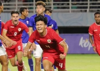 Tumbangkan Kamboja 2-0, Indonesia ke Puncak Klasemen Grup A Piala AFF U-19
