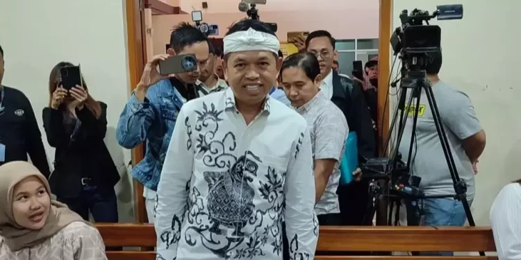 Dedi Mulyadi Hadiri Sidang PK Saka Tatal