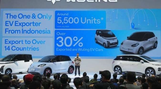 Di GIIAS 2024, Wuling menempati booth 8B, hall 8, ICE BSD City, dengan luas area mencapai 1.326 meter persegi. Pengunjung akan dapat melihat langsung 15 unit mobil Wuling, termasuk Wuling EV ABC Stories yang mencakup Cloud EV, Air ev, dan BinguoEV, di both tersebut.