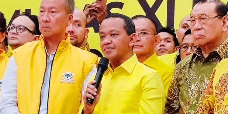 Jadi Calon Tunggal, Bahlil Dipastikan Jadi Ketum Golkar