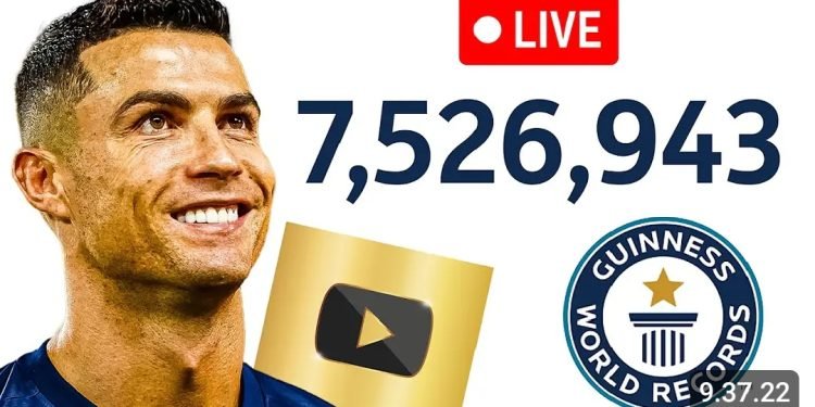 Luncurkan Kanal YouTube, CR7 Langsung Cetak Rekor