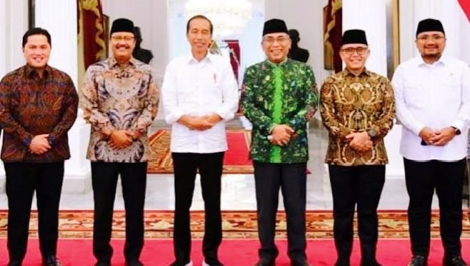 Bahas Tambang, PBNU Sowan ke Jokowi di Istana