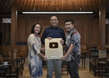 Gold Button YouTube untuk Channel Anies Baswedan