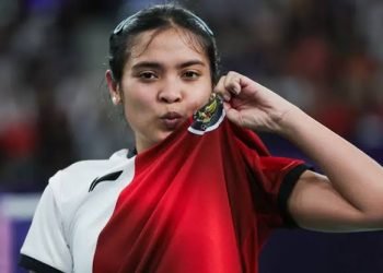 Gregoria Lolos ke Perempatfinal Olimpiade 2024