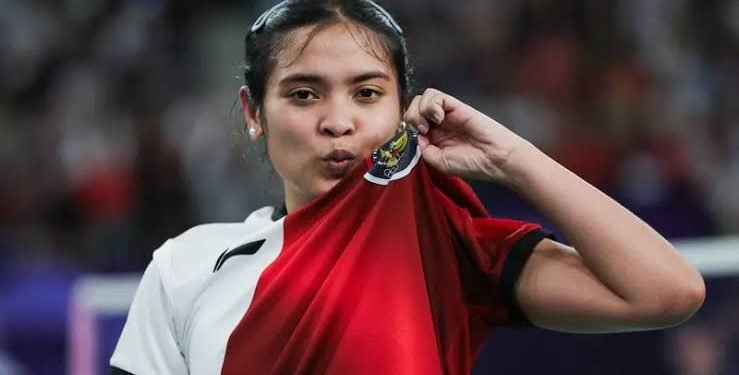 Gregoria Lolos ke Perempatfinal Olimpiade 2024